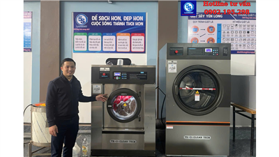 Cấu tạo và nguyên lý hoạt động của máy giặt công nghiệp
